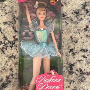 1998 Unopened Mattel Ballerina Dreams Doll - Blue and White